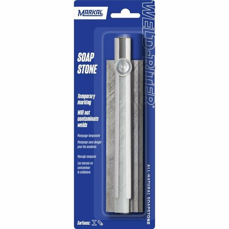 MARKAL FLAT SOAPSTONE AND HOLDER 80136